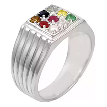 Astrologer Zodiac Gemstone Rings