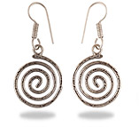 German Silver Plain Earrings